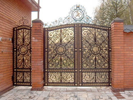 кованые калитки